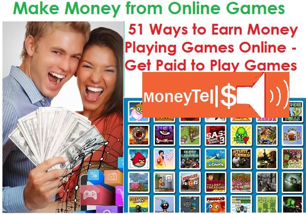 Amazing ways to make money of playing games online